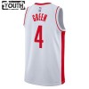 Dres Houston Rockets Jalen Green 0 Nike 2022-23 Association Edition Bijela Swingman - Dječji